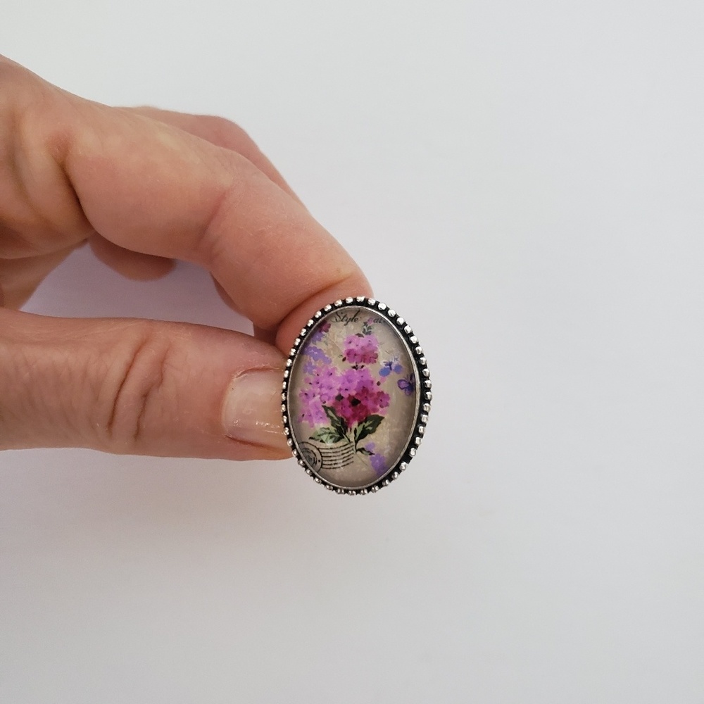 Flower ring - Picture 2 of 3